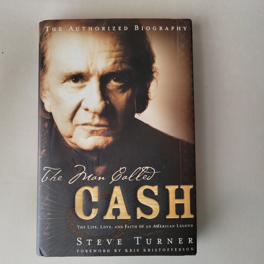Johnny Cash: The Man Called CASH: Authorized Biography Book ~ GUC ~ Interesting!